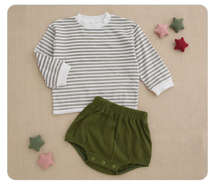 pijama beb&ecirc; manga curta