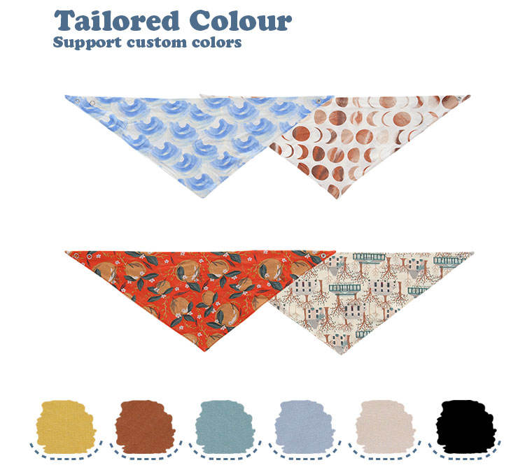 babadores bandana para beb&ecirc;